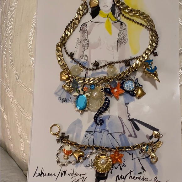 Rare Disney little mermaid Hersey johnson necklace - Picture 3 of 7